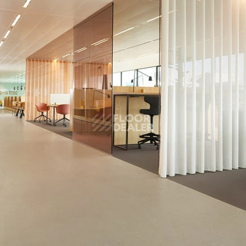 Forbo Marmoleum Solid Concrete 3758 shale фото 3 | FLOORDEALER